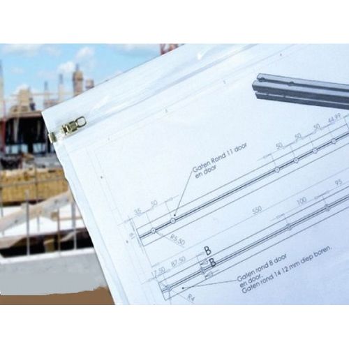 Klika -  Hoes voor kaartmaat A0 met rits per stuk