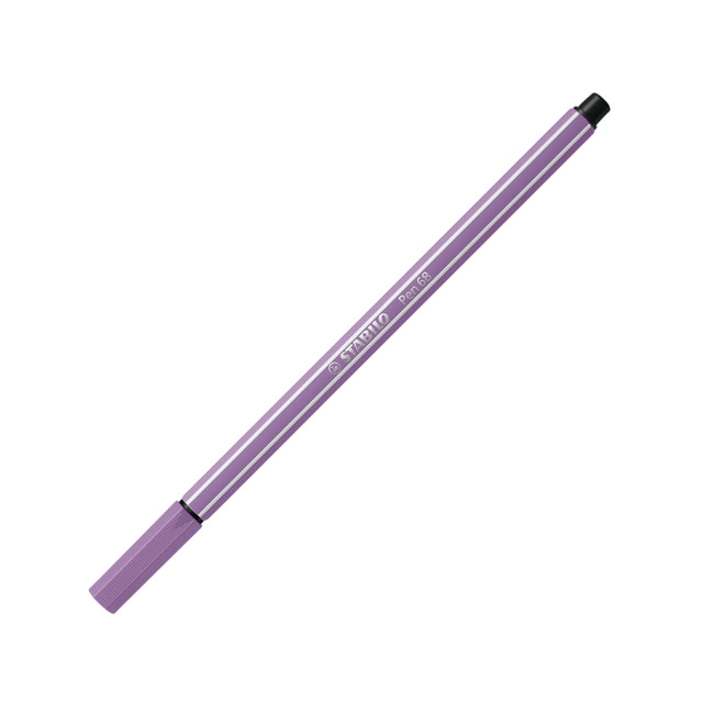 Stabilo - Feutre Pen 68/62 violet prune moyen | 10 pièces