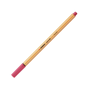 Stabilo -  point 88, premium fineliner 0.4 mm, aardbeien rood, per stuk