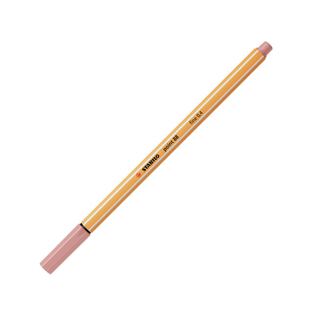 Stabilo - Fineliner point 88/28 f donkerblush | 10 stuks