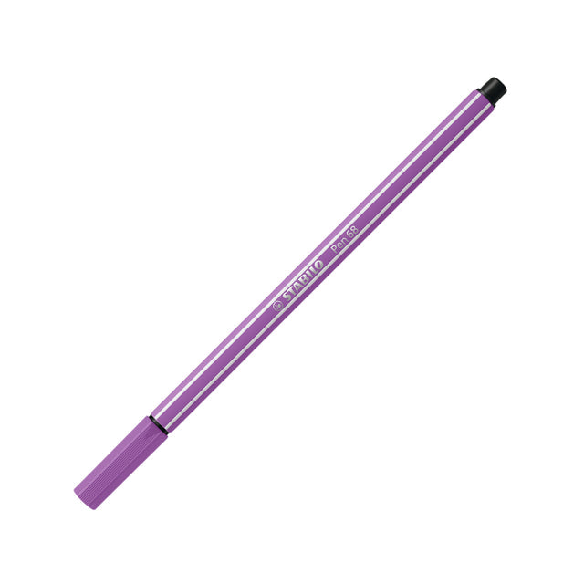 Stabilo - Felt -tip Pen 68/60 M Gray Violet | 10 pièces