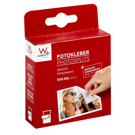 Walther Design - Fotodesign 13x17mm weiß 500 Stück