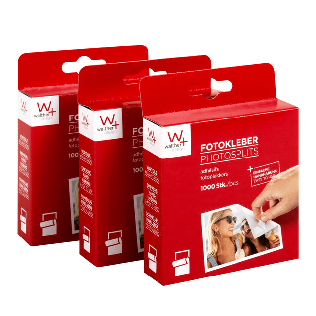 Walther Design - Fotodesign 10x12mm 3x1000 Stück