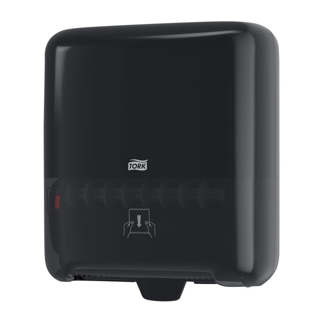 Tork -  Handdoekroldispenser h1 elevation matic zwart | 60 stuks