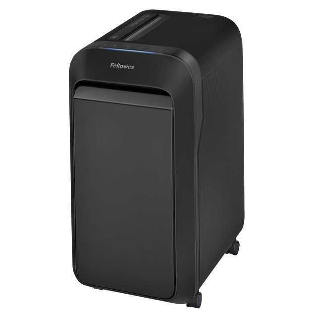 Fellowes - Aktenvernichter lx220 2x12mm schwarz