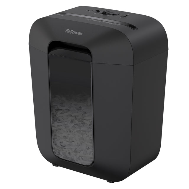 Fellowes - Aktenvernichter lx45 4x37mm schwarz
