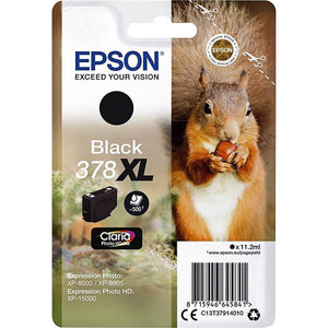 Epson -  Inktcartridge  378xl t3794 zwart | 8 stuks