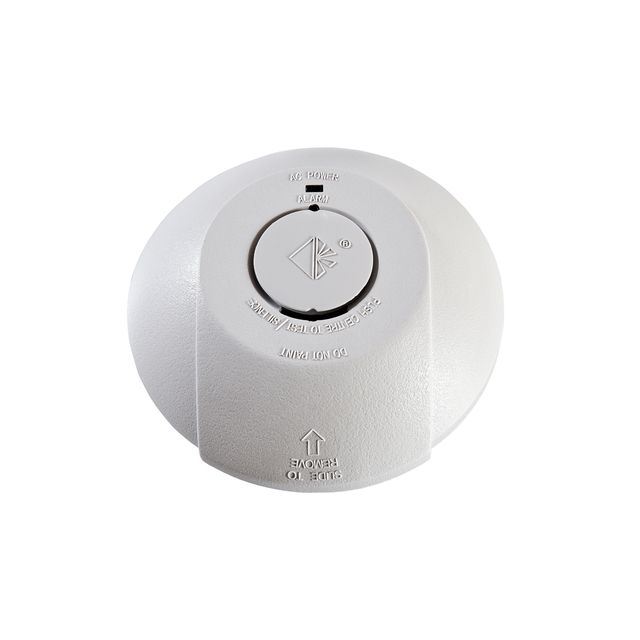 Fito - Rauchmelder optisch 230V inklusive 9V Pufferbatterie | 48 Stück