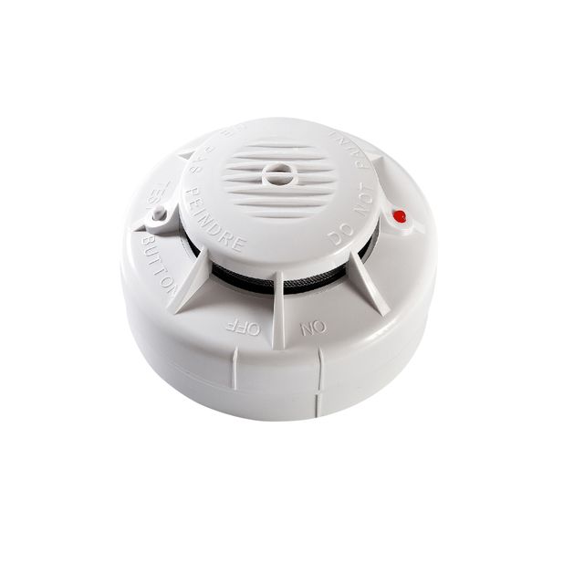 Fito - Optischer Rauchmelder inklusive 3V-Lithium-Batterie, kabellos verbindbar | 72 Stück