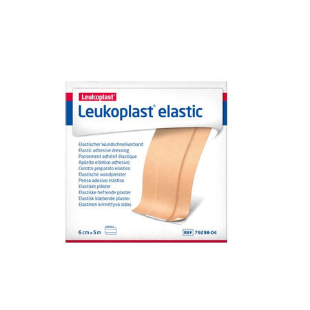 Leukoplast - Plâtre élastique pour plaies 5mx6cm