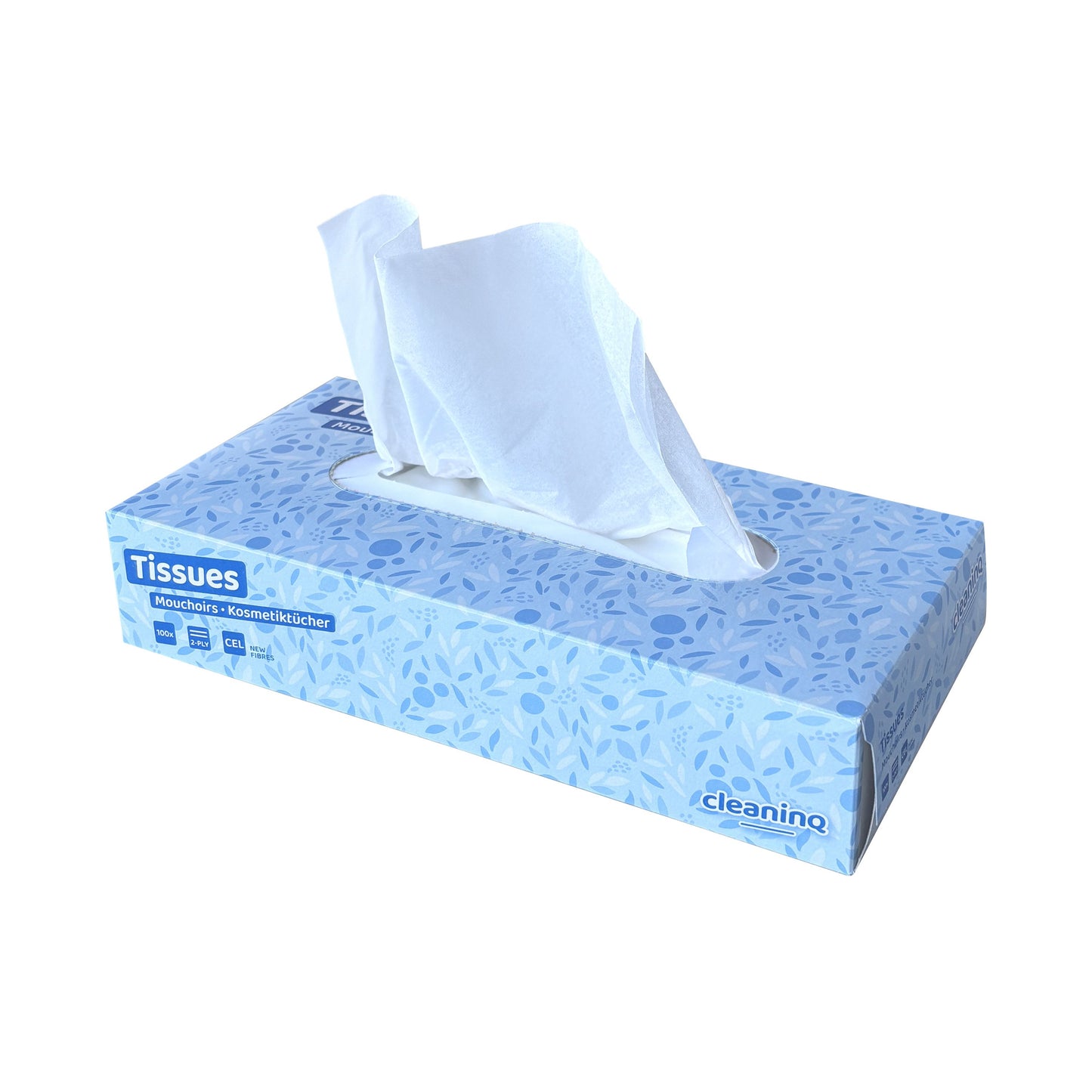 Cleaninq - Mouchoirs 2 couches 100 pièces