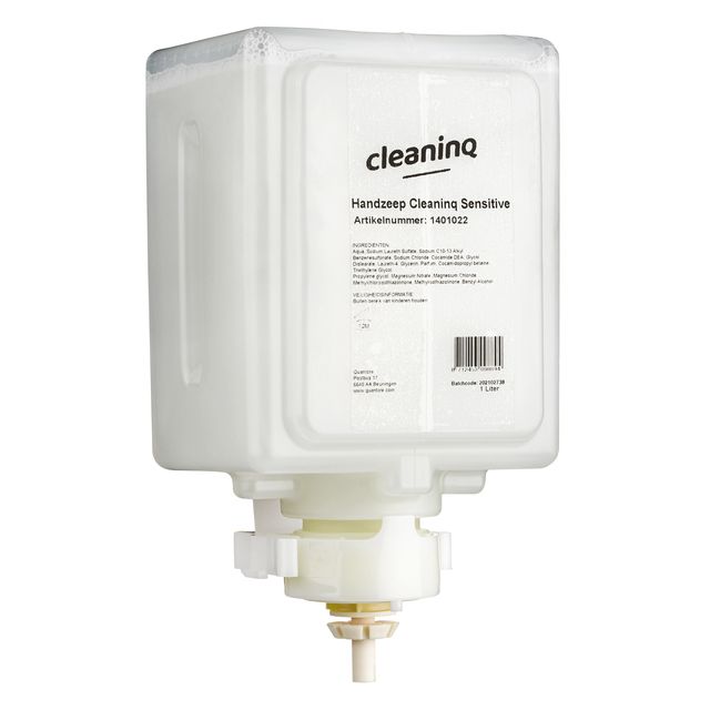 Cleaninq -  Handzeep  sensitive vloeibaar 1000ml | 6 stuks