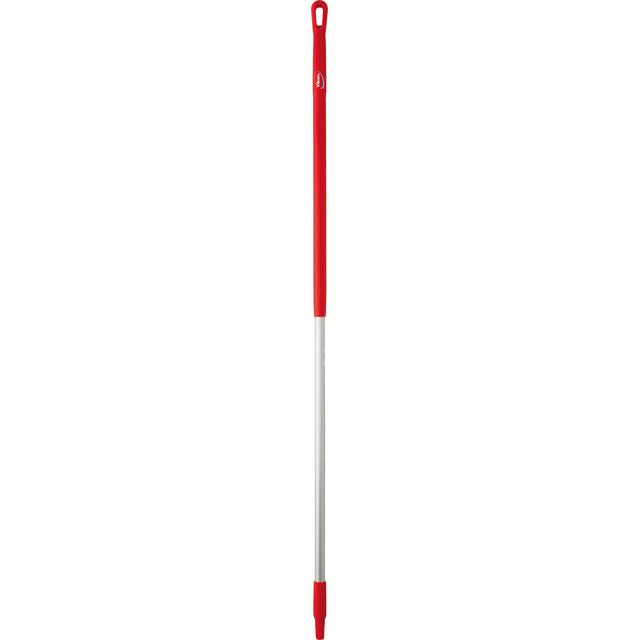 Vikan - Steel ergonomic 150cm 31mm rood aluminium