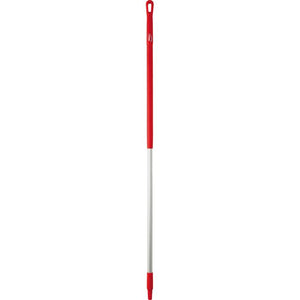 Vikan -  Steel ergonomic 150cm 31mm rood aluminium