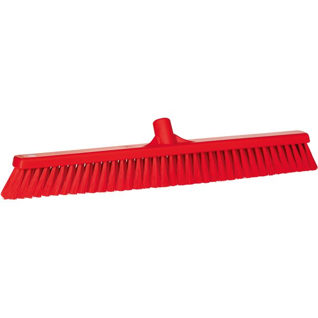 Vikan - Balayeuse fibre souple 610mm rouge