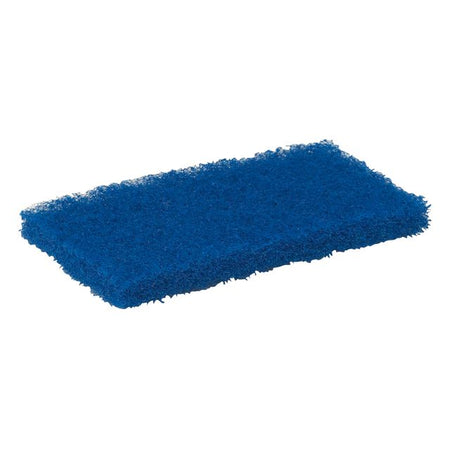 Vikan -  Schuurspons medium125x245x23mm blauw nylon | 10 stuks