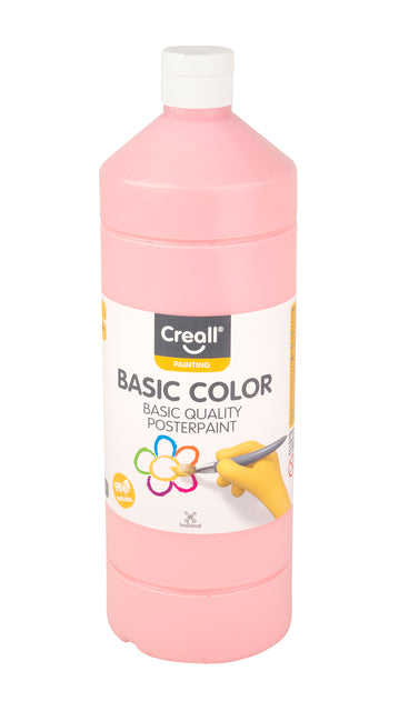 Creall - Peinture pour affiches rose basique 1000ml