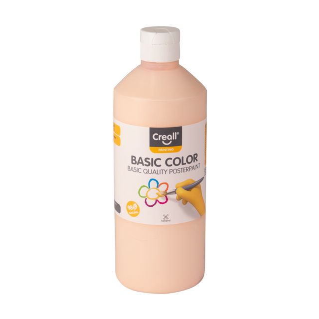 Creall -  Plakkaatverf basic pastel oranje 500ml