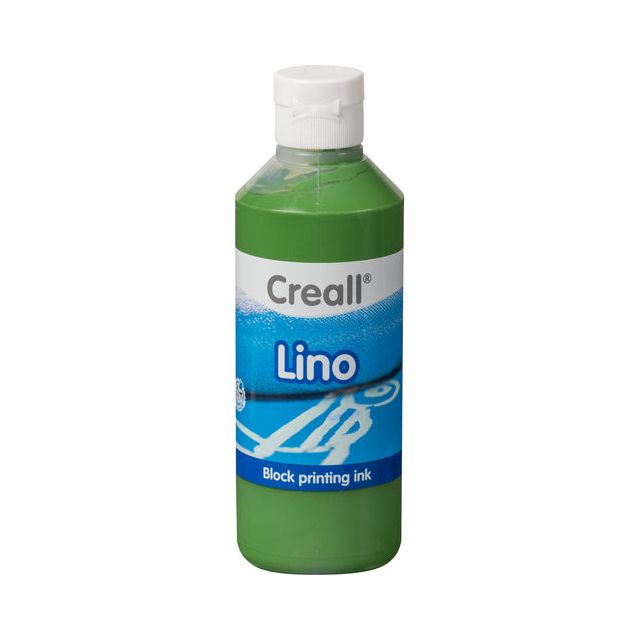 Creall - Linoleum Farbe Creall Lino Green 250ml | 6 Stücke