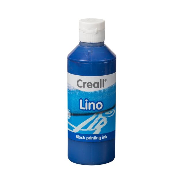 Creall - Linoleum Paint Creall Lino Blue foncé 250 ml | 6 pièces