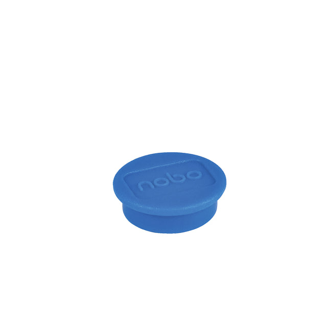 Nobo - Magnet 13mm blau 10 Stück