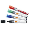 Nobo - Marqueur tableau blanc Encre liquide diagonale assortie 4mm 4pcs