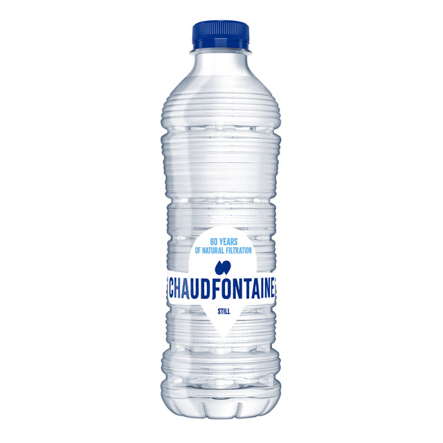 Chaudfontaine - Wasserblaue PET-Flasche 500ml | 24 Stück
