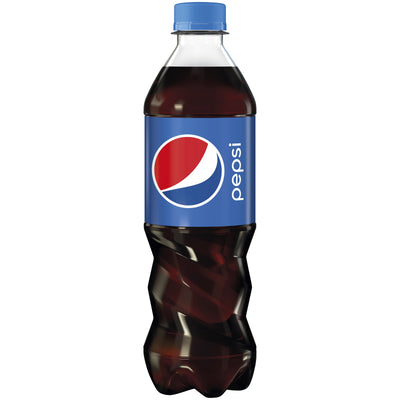 Pepsi - Erfrischungsgetränk Cola, normale PET-Flasche 500 ml