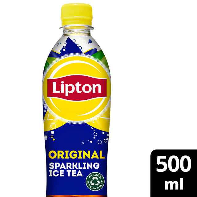 Lipton - Frisdrank lipton ice tea sparkling petfles 500ml