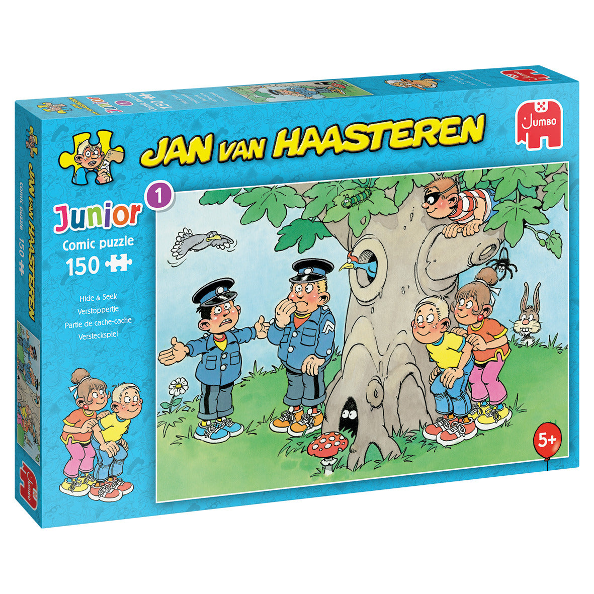 Jan van Haasteren -  Junior Verstoppertje 150 stukjes