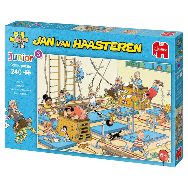 Jan van Haasteren - Puzzle Junior Monkey Cages 240 pièces