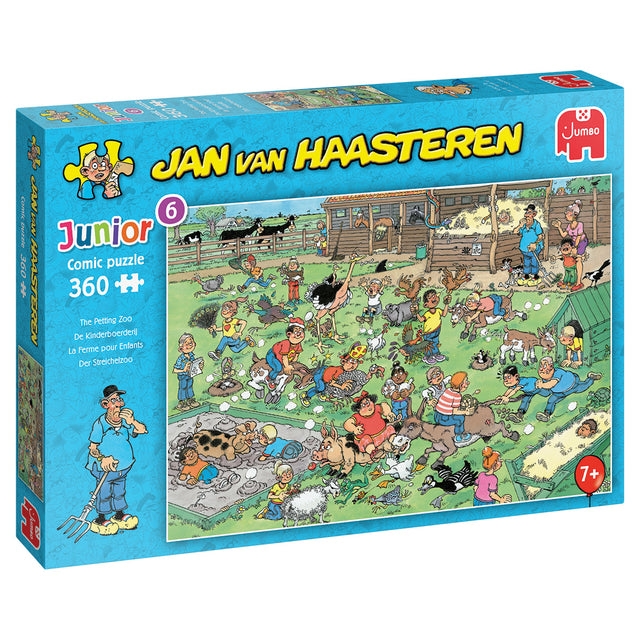 Jan van Haasteren - Puzzel jvh junior de kinderboerderij 360st