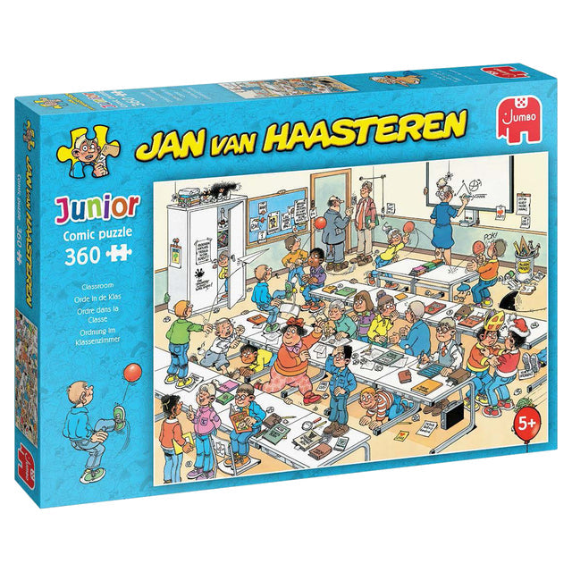 Jan Van Haasteren - Puzzle JVH Junior Das Klassenzimmer 360 Stück