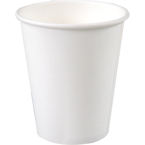 Koffiebeker karton 180cc WIT 100 stuks