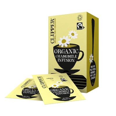 Clipper - Teeaufguss Kamille Bio 25 Beutel | 6 Stück
