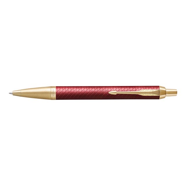Parker - Stylo à bille IM rouge foncé blister moyen de 1 pièce