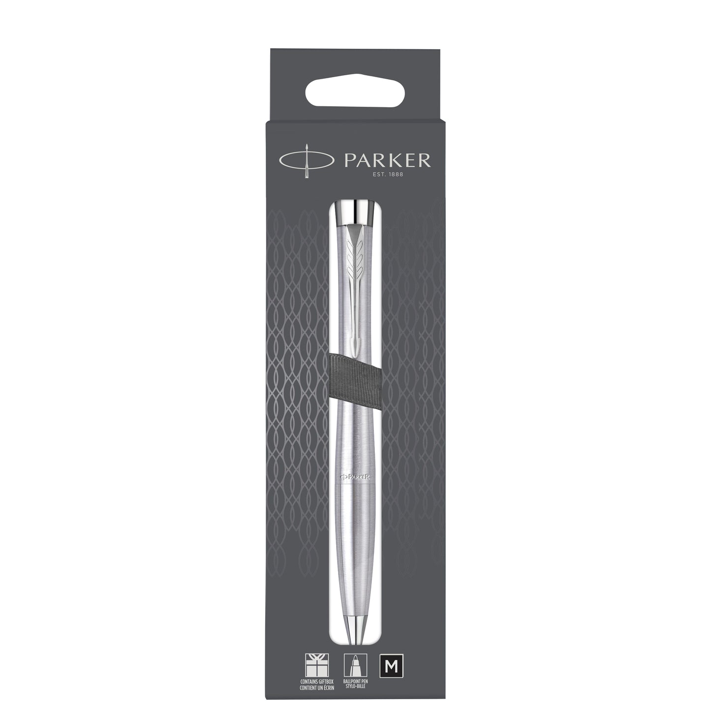 Parker – Urban Twist Metro Metallic CT Medium Blister-Kugelschreiber, 1 Stück
