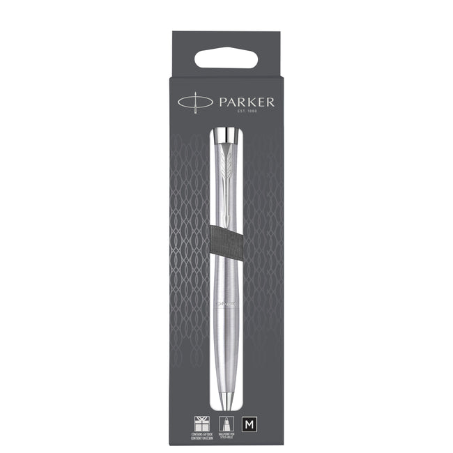 Parker -  Balpen Urban twist metro metallic CT medium blister à 1 stuk
