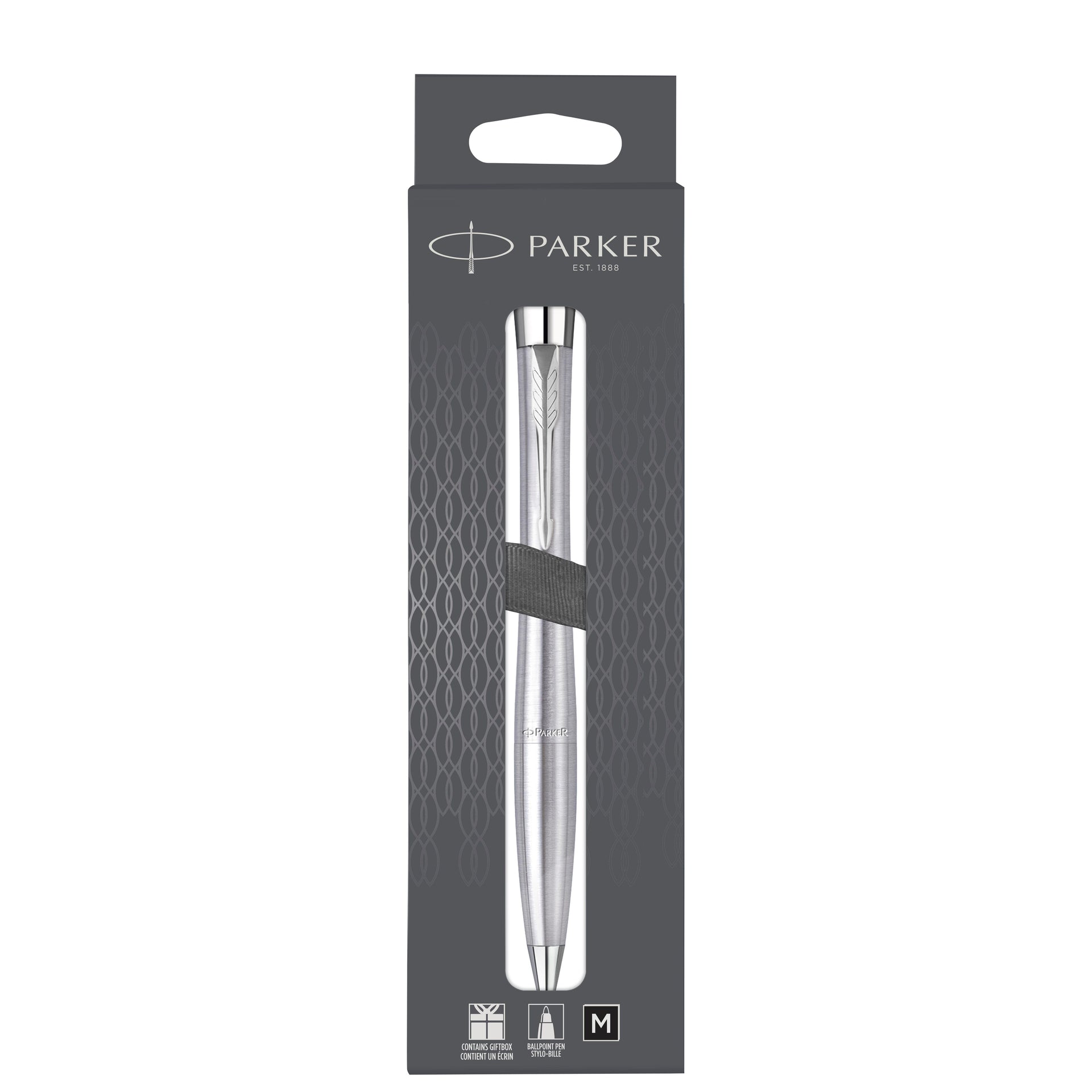 Parker - Stylo à bille Urban Twist Metro Metallic CT Medium Blister de 1 pièce