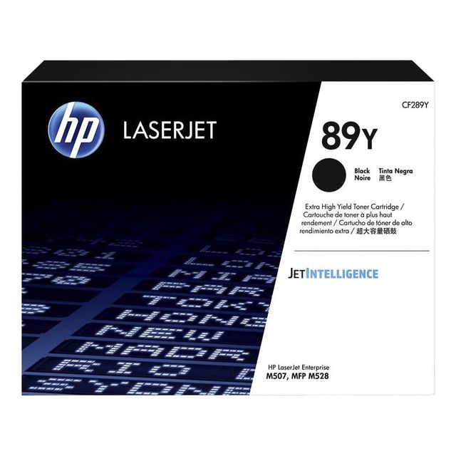 HP - Tonercartridge HP CF289y 89y Schwarz