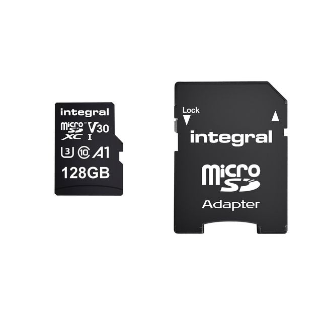 Integral -  INMSDX128G-100V30 flashgeheugen 128 GB MicroSD UHS-I