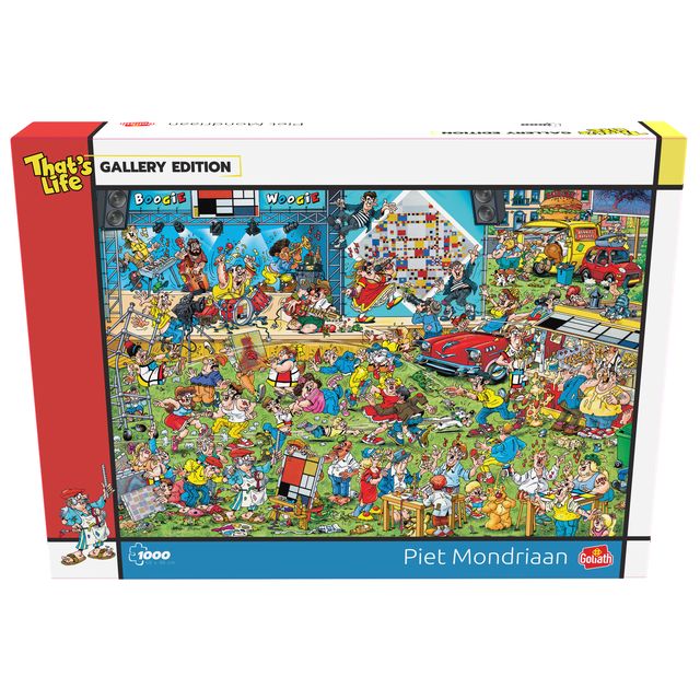 Goliath -  Puzzel mondriaan 1000 st