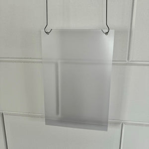 Klika - Cache-carte de prix vertical pour 210x297 mm 60 pièces