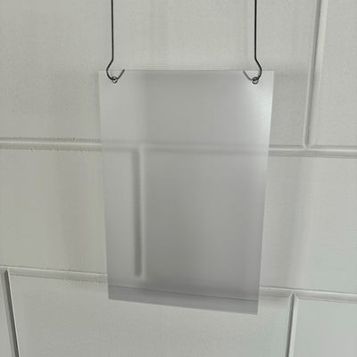 Klika - Cache-carte de prix vertical pour 210x297 mm 60 pièces