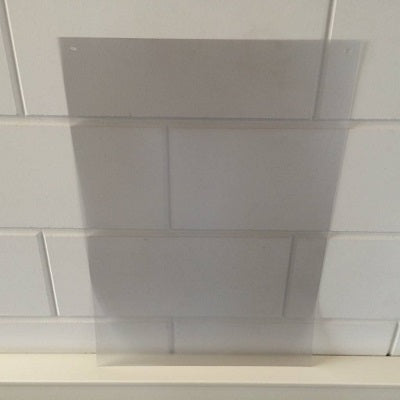 Klika -  Prijskaarthoes vertikaal voor 500x700mm