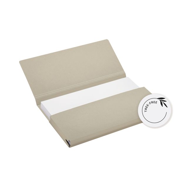Quantore - Dossier de poche Djois Tree-Free folio 226gr gris | 50 pièces