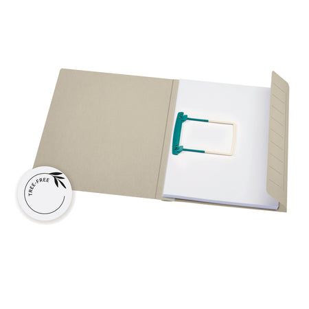 Quantore - Clipex-Ordner Djois Tree-Free A4 beige 10 Stück