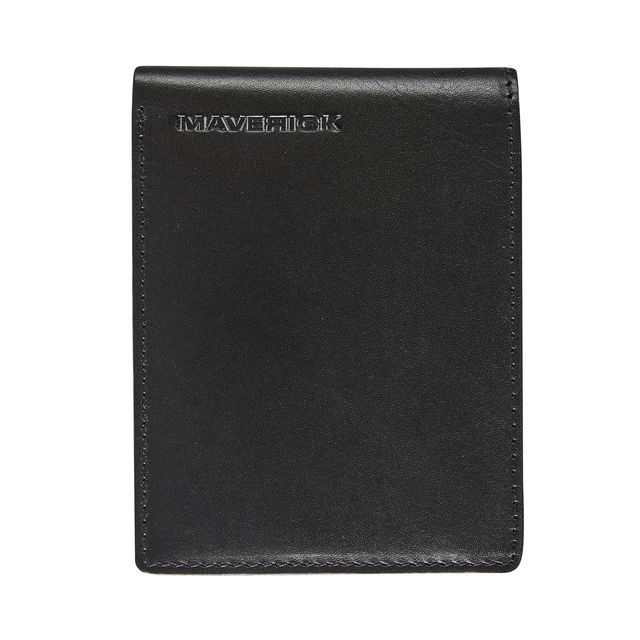 Maverick -  Portemonee mav all black comp kleingeldvak rfid zw