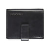 Maverick - Porte-cartes All Black compact RFID cuir noir