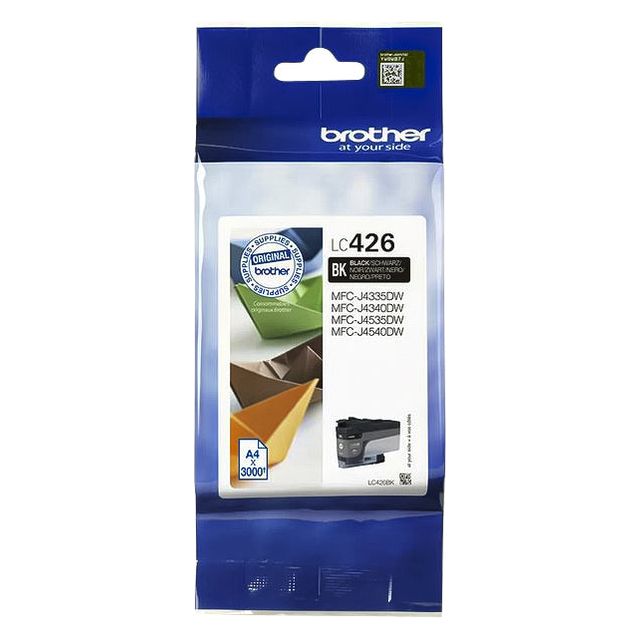 Bruder - Inkcartridge Bruder LC -426BK Schwarz | 5 Stücke